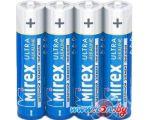 Батарейки Mirex Ultra Alkaline AAA 4 шт LR03-S4 в Могилёве