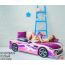 Кровать-машина Бельмарко Бондмобиль 160x70 (розовый) в Бресте фото 2