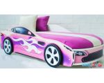 Кровать-машина Бельмарко Бондмобиль 160x70 (розовый)