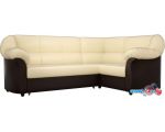 Угловой диван Mebelico Карнелла 60286 (бежевый/коричневый)