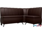 Угловой диван Mebelico Кантри 60337 (коричневый)