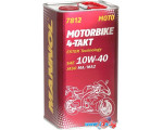 Моторное масло Mannol Motorbike 4-Takt 10W-40 4л