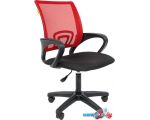 Кресло CHAIRMAN 696 LT (черный/красный)