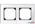 Рамка Schneider Electric Merten System M MTN404219 (белый бриллиант)