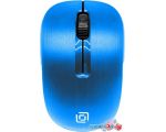 Мышь Oklick 525MW (голубой)