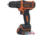 Дрель-шуруповерт Black & Decker BDCDD12KB (с 2-мя АКБ и кейсом)