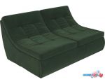 Модульный диван Лига диванов Холидей 101869 (зеленый)