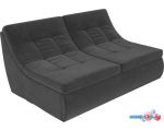 Модульный диван Лига диванов Холидей 101871 (серый)