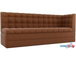 Угловой диван Лига диванов Бриз 100384 (коричневый)