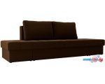 Модульный диван Лига диванов Сплит 101960 (коричневый)