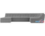 П-образный диван Лига диванов Холидей 101860 (серый)