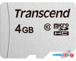 Карта памяти Transcend microSDHC 300S 4GB