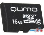Карта памяти QUMO microSDHC QM16GMICSDHC10NA 16GB в интернет магазине