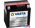 Мотоциклетный аккумулятор Varta YTZ7S-4, YTZ7S-BS 507 902 011 (5 А/ч)