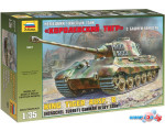 Сборная модель Звезда Тяжёлый немецкий танк T-Vib «Королевский тигр» с башней Хеншель
