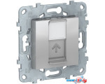 Розетка компьютерная Schneider Electric Unica New NU541130
