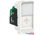 Розетка компьютерная Schneider Electric NU341018, белый