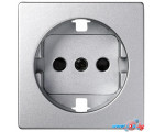 Накладка для розетки Simon 82041-93 (алюминий)