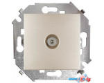 Розетка телевизионная Simon 15 1591475-034 (шампань)