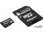 Карта памяти SmartBuy microSDXC SB64GBSDCL10-01LE 64GB (с адаптером)
