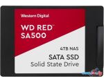 SSD WD Red SA500 NAS 4TB WDS400T1R0A в интернет магазине