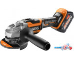 Угловая шлифмашина AEG Powertools BEWS 18-125BL-502C 4935464417 (с 2-мя АКБ, кейс)