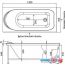 Ванна Aquanet West 120x70 в Могилёве фото 7