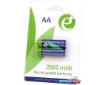 Аккумуляторы Gembird Rechargeable batteries AA 2600 mAh 2 шт. [EG-BA-AA26-01]