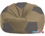 Кресло-мешок Flagman Мяч Стандарт М1.1-86 (бежевый/серый)