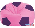 Кресло-мешок Flagman Мяч Стандарт М1.1-191 (розовый/фиолетовый)