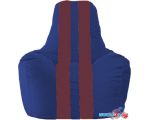 Кресло-мешок Flagman Спортинг С1.1-124 (синий/бирюзовый)