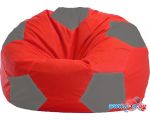 Кресло-мешок Flagman Мяч Стандарт М1.1-173 (красный/серый)