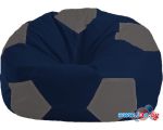 Кресло-мешок Flagman Мяч Стандарт М1.1-41 (темно-синий/серый)
