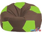 Кресло-мешок Flagman Мяч Стандарт М1.1-325 (коричневый/салатовый)