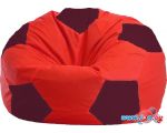 Кресло-мешок Flagman Мяч Стандарт М1.1-180 (красный/бордовый)
