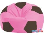 Кресло-мешок Flagman Мяч Стандарт М1.1-200 (розовый/коричневый)