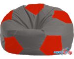 Кресло-мешок Flagman Мяч Стандарт М1.1-332 (серый/красный)