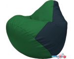 Кресло-мешок Flagman Груша Макси Г2.3-0115 (зелёный/синий)