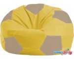 Кресло-мешок Flagman Мяч Стандарт М1.1-255 (желтый/темно-бежевый)