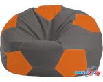Кресло-мешок Flagman Мяч Стандарт М1.1-363 (темно-серый/оранжевый)