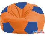 Кресло-мешок Flagman Мяч Стандарт М1.1-213 (оранжевый/синий)