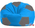 Кресло-мешок Flagman Мяч Стандарт М1.1-270 (голубой/темно-серый)
