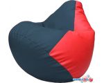 Кресло-мешок Flagman Груша Макси Г2.3-1509 (синий/красный)