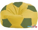 Кресло-мешок Flagman Мяч Стандарт М1.1-259 (желтый/оливковый)