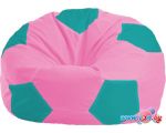 Кресло-мешок Flagman Мяч Стандарт М1.1-204 (розовый/бирюзовый)