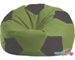 Кресло-мешок Flagman Мяч Стандарт М1.1-459 (оливковый/темно-серый)