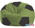 Кресло-мешок Flagman Мяч Стандарт М1.1-460 (оливковый/черный)