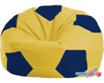 Кресло-мешок Flagman Мяч Стандарт М1.1-451 (желтый/темно-синий)