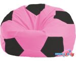 Кресло-мешок Flagman Мяч Стандарт М1.1-188 (розовый/черный)