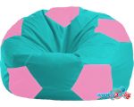 Кресло-мешок Flagman Мяч Стандарт М1.1-295 (бирюзовый/розовый)